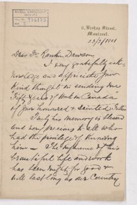 Letter, 23 February 1901