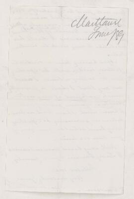 Letter, 21 June 1889