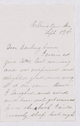 Letter, 17 September 1875