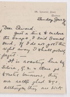 Letter, 19 June 1910