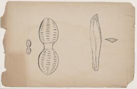 Drawing, unknown items