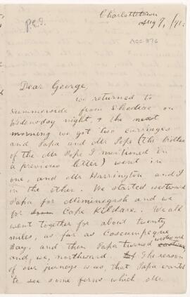 Letter, 7 August 1871