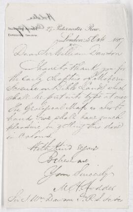 Letter, 5 October 1887