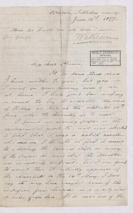 Letter, 16 June 1877