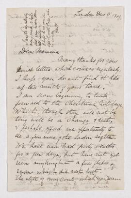 Letter, 5 December 1869