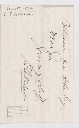 Letter, 5 June 1879