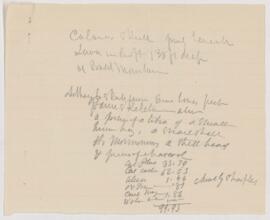 Notes on Cambridge Museum