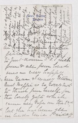 Letter, 5 January 1881