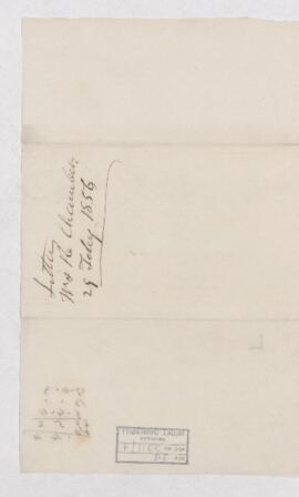 Letter, 29 February 1856