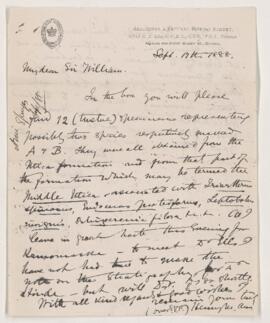 Letter, 17 September 1888