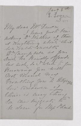 Letter, 3 January