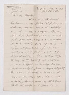 Letter, 28 July 1890