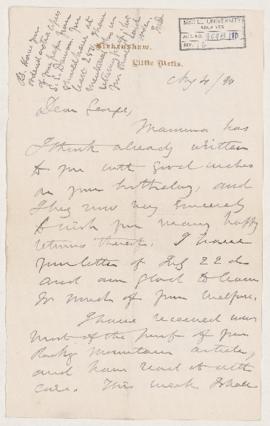 Letter, 4 August 1890