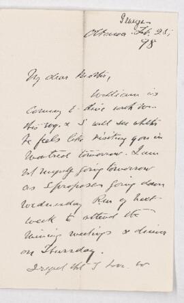 Letter, 25 February 1898