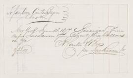 Receipt, 18 June 1857