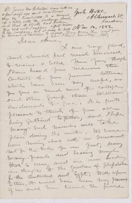 Letter, 14 November 1883