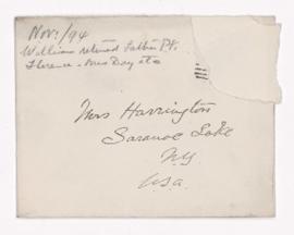 Letter, 25 November 1894