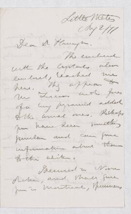 Letter, 2 August 1877