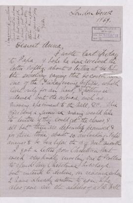 Letter, 12 December 1869