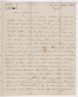 Letter, 15 May 1843