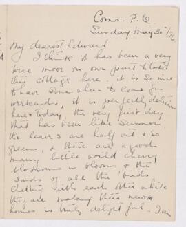 Letter, 30 May 1926