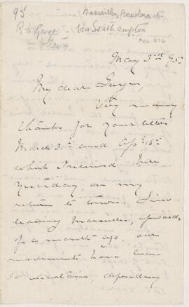 Letter, 3 May 1895