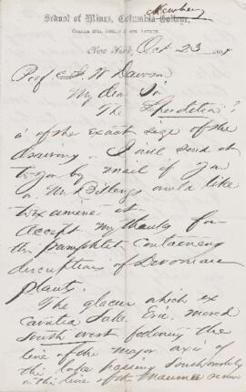 Letter, 23 October 1871