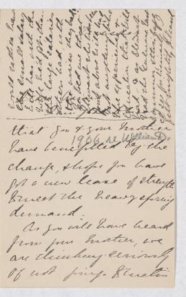 Undated letter from Florence Dawson