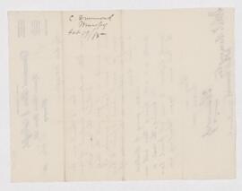 Letter from C.S. Drummond to B.J. Harrington, written from Winnipeg, thanking Harrington for coal...