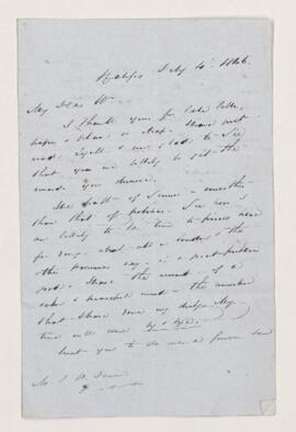 Letter, 4 February 1846