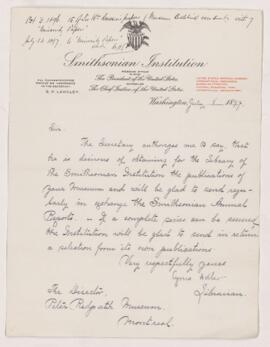 Letter, 8 July 1897