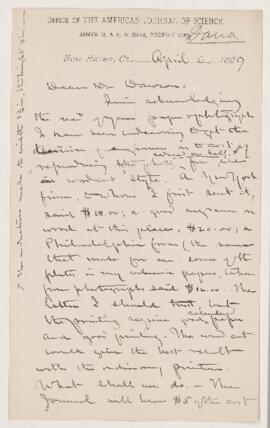 Letter, 6 April 1889