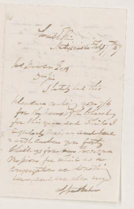 Letter, 17 February 1857