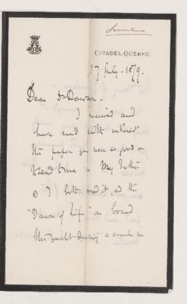 Letter, 17 July 1879