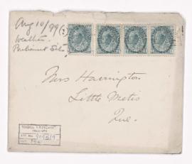 Letter, 10 August 1899