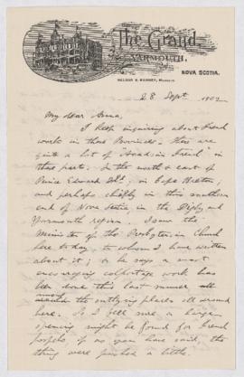 Letter, 28 September 1902