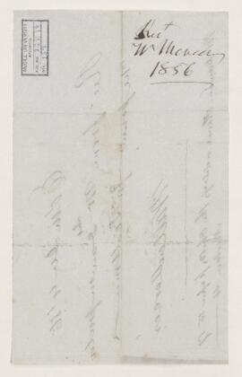 Receipt, 4 December 1856