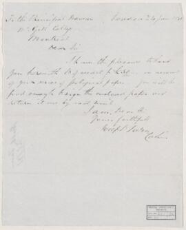 Letter, 24 January 1871