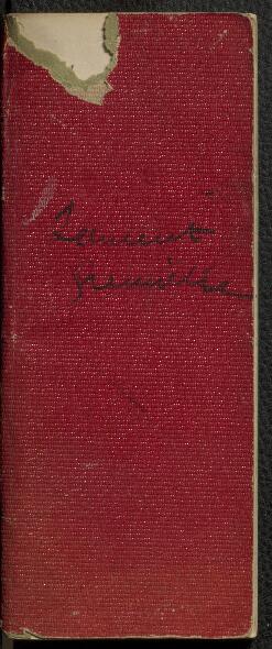 Notebook – Laurent, Grenville, 1882