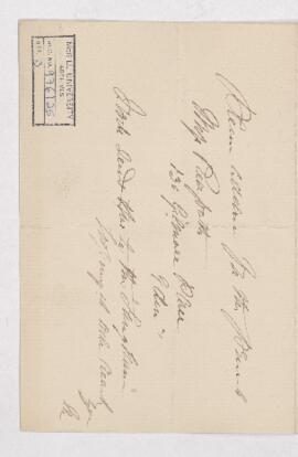Letter, 27 July 1886
