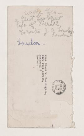 Letter, 20 October 1952