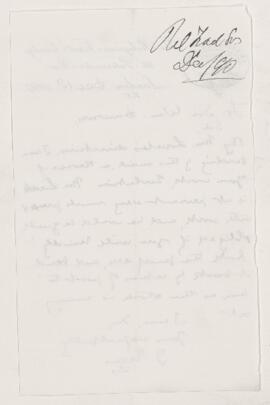 Letter, 18 December 1890