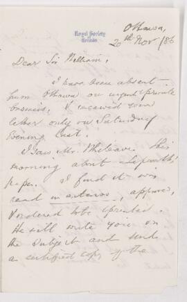 Letter, 20 November 1886