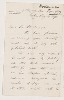 Letter, 24 May 1893