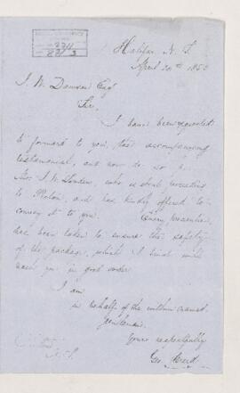 Letter, 24 April 1850