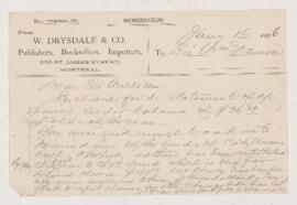 Letter, 16 January 1896
