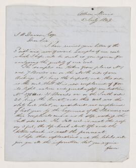 Letter, 5 July 1849