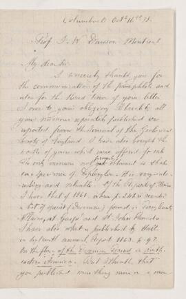 Letter, 16 October 1878