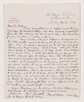 Letter, 6 November 1894