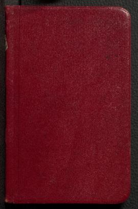 Private diary, 1896-1898